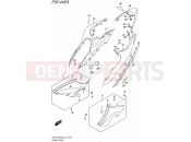 SUZUKI GSX-S1000FA L6 (2016) (E21) 445A - FRAME COVER (PGZ,AV4)