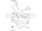 SUZUKI GSX-S1000FA L6 (2016) (E21) 462A - HANDLEBAR