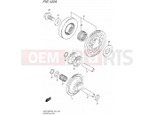SUZUKI GSX-S1000FA L6 (2016) (E24) 122A - STARTER CLUTCH