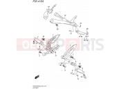 SUZUKI GSX-S1000FA L6 (2016) (E24) 415A - FOOTREST