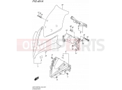 SUZUKI GSX-S1000FA L6 (2016) (E43) 481A - COWLING BODY