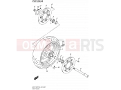 SUZUKI GSX-S1000FA L6 (2016) (E43) 530A - FRONT WHEEL