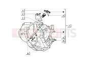 ape MIX 50CC 2T 1998-2008 GEARSHIFT FORK