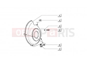 ape MIX 50CC 2T 1998-2008 SCROLL COVER