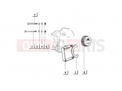ape MIX 50CC 2T 1998-2008 SLIDING GEAR