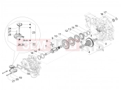 ape Calessino 200 2013-tól GEAR-BOX COMPONENTS