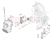 ape Calessino 200 2013-tól OIL PUMP