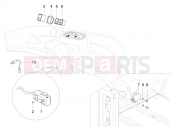 ape Calessino 200 2013-tól SELECTORS - SWITCHES - BUTTONS