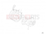 ape Calessino 2007-2012 ENGINE, ASSEMBLY (VME)