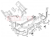 ape Calessino 2007-2012 REAR COVER - SPLASH GUARD