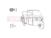 ape Calessino 2007-2012 VOLTAGE REGULATORS - ELECTRONIC CONTROL UNITS (ECU) - H.T. COIL