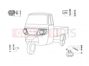 ape MP 601 Classic 2006-2013 VOLTAGE REGULATORS - ELECTRONIC CONTROL UNITS (ECU) - H.T. COIL