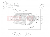 APE TM 703 2008-tól rear chassis/body