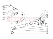 ape TM 703 DIESEL 422CC 1997-2004 AIR SUCTION DUCT