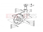 ape TM 703 DIESEL 422CC 1997-2004 CLUTCH CASE