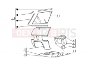 ape TM 703 DIESEL 422CC 1997-2004 COMPONENT PARTS OF THE FRAME