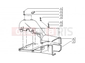 ape TM 703 DIESEL 422CC 1997-2004 COOLING HOOD ELEMENTS