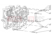 ape TM 703 DIESEL 422CC 1997-2004 CRANKCASE