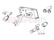 ape TM 703 DIESEL 422CC 1997-2004 DASHBOARD-KEY OPERATED SWITCH