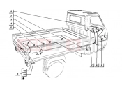 ape TM 703 DIESEL 422CC 1997-2004 ELECTRICAL EQUIPMENT