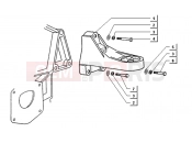 ape TM 703 DIESEL 422CC 1997-2004 ENGINE SUPPORT