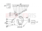 ape TM 703 DIESEL 422CC 1997-2004 FRONT BRAKE CYLINDERS CALIPERS
