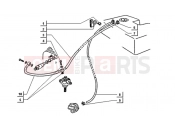 ape TM 703 DIESEL 422CC 1997-2004 FUEL TANK FEEDING PIPE-AC PUMP-FUEL RETURN PIPE