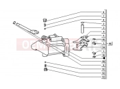 ape TM 703 DIESEL 422CC 1997-2004 GEAR BOX (STEERING WHEEL)