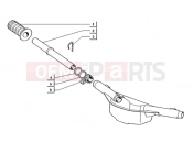 ape TM 703 DIESEL 422CC 1997-2004 HANDLEBARS (HANDLEBARS)