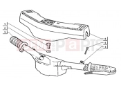 ape TM 703 DIESEL 422CC 1997-2004 HANDLEBARS (HANDLEBARS)