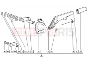 ape TM 703 DIESEL 422CC 1997-2004 LEVERS UNIT