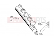 ape TM 703 DIESEL 422CC 1997-2004 MASTER CYLINDER FASTENER (STEERING WHEEL)