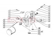 ape TM 703 DIESEL 422CC 1997-2004 OIL PUMP UNIT