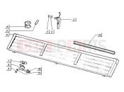 ape TM 703 DIESEL 422CC 1997-2004 OPEN BOX BODY SIDE PANELS