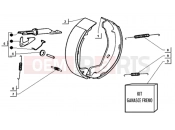 ape TM 703 DIESEL 422CC 1997-2004 REAR BRAKE JAWS