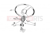 ape TM 703 DIESEL 422CC 1997-2004 STEERING WHEEL (STEERING WHEEL)