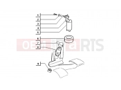 ape TM 703 DIESEL 422CC 1997-2004 THERMAL CUTOUT-STOP PUSH BUTTON